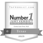 TopVerdict.com | Number 1 Jury Verdict | Insurance Bad Faith | Cortez Law Firm, PLLC | Texas | 2025